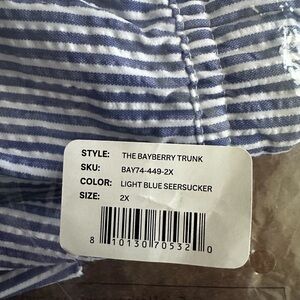 Fair Harbor Blue Striped Eco Bag